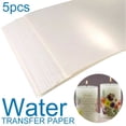 thumbnail image 4 of 5Pcs A4 Water Slide Decal Paper Inkjet Printer Waterslide Transfer Paper, 4 of 5