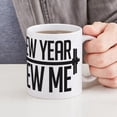 thumbnail image 6 of CafePress - New Year New Me Mug - 11 oz Ceramic Mug - Novelty Coffee Tea Cup, 6 of 6