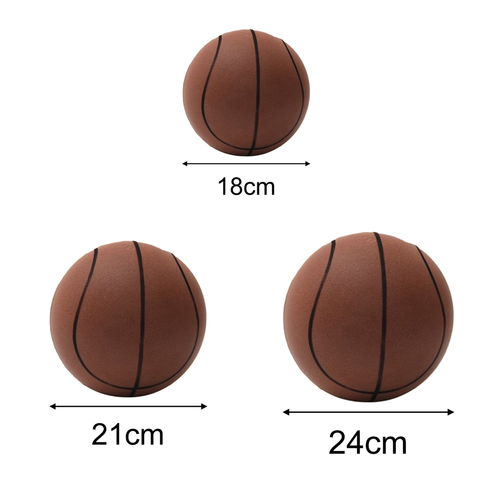 YIFAEUX Silent Ball Low-Noise Training Basketball Lightweight Exercise Ball Sports Equipment for Indoor Outdoor