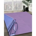 thumbnail image 2 of Ahgly Company Indoor Rectangle Patterned Purple Mimosa Purple Area Rugs, 2' x 3', 2 of 6