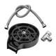 thumbnail image 1 of Enjuagadora de acero inoxidable Lavadora de tazas de té Lavavajillas Accesorio para fregadero de alta presión Negro con manguera, 1 of 9