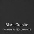 thumbnail image 3 of Commercial Thermal Fused Wood Laminate Top Collaborative Desk Black Granite, 3 of 9