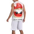 thumbnail image 2 of Sikiie Watermelon Gnome Basketball Jersey Reversible Men's Mesh Athletic Sports Shirts Training Practice S-4XLLarge, 2 of 6