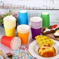 thumbnail image 6 of Hot Sale!10 Pieces 9 Ounce Disposable Paper Cups Party Cups Drinking Cups for Party, DIY and Holiday, Small Snack Cups for Water, Juice,Candy Ideal for Party Bathroom and Office，15 Colors, 6 of 8