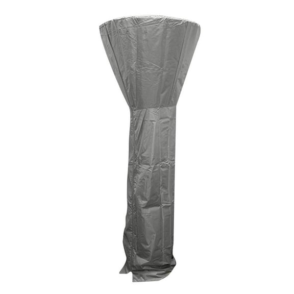 Outdoor Round Patio Heater Cover with Zipper, Full-Length Waterproof Dustproof Protective Cover for Stand-Up Patio Heaters