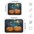 thumbnail image 3 of Dish Drying Mat Kitchen Pad Large Counter Absorbent Dish Mats Drainer Evil Pumpkins and Dry Trees, 3 of 8