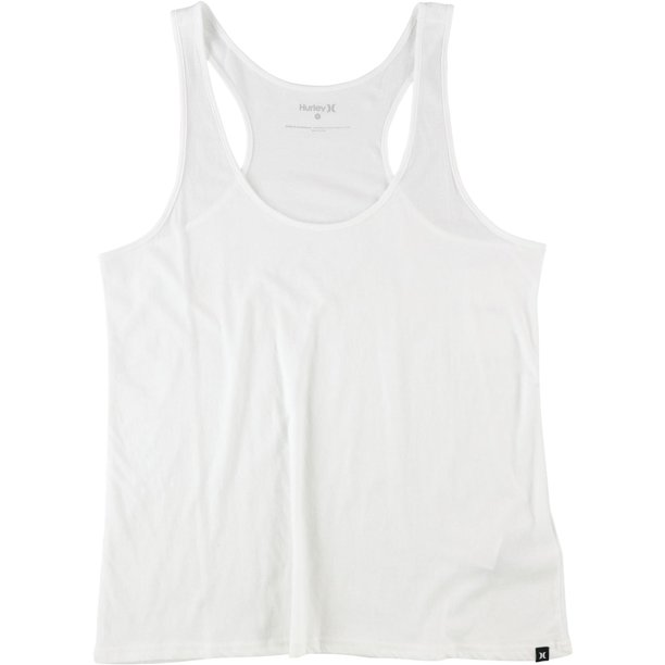 Hurley Womens Perfect Racerback Tank Top wht S