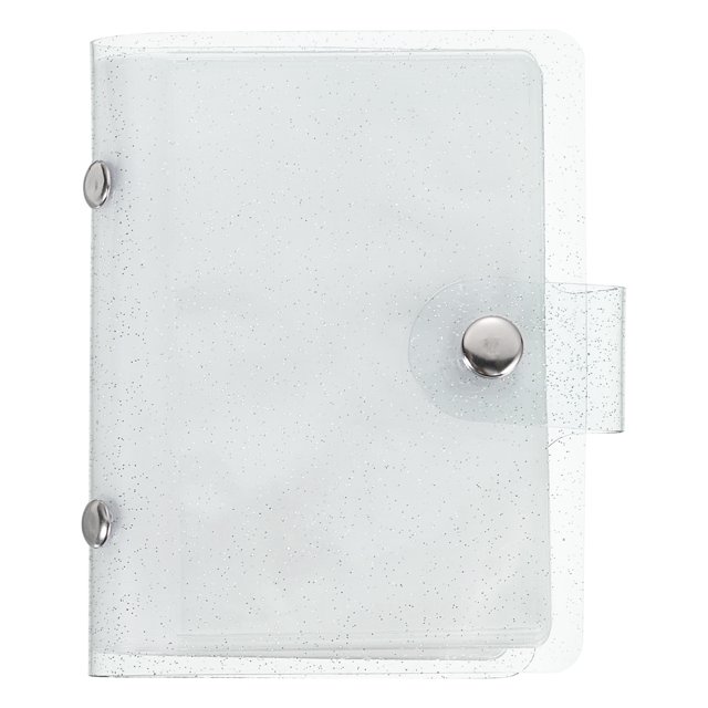 1 Pcs Mini Album Photo, 36 Pochettes 3x4 Porte-Photocarte Kpop, Transparent Brillant