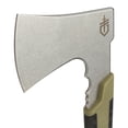 thumbnail image 5 of Gerber Pack Hatchet, rubber overmold and belt carry sheath, Sage Green, 5 of 9