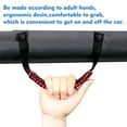 thumbnail image 2 of 2-Pack Orange Premium Polyester Paracord Grab Handles with Metal Buckle - 350lb Load Capacity, 7-Strand Woven, Emergency Safety Rope Function, Non-Slip Grip for Easy Entry/Exit - Compatible with Ford, 2 of 6