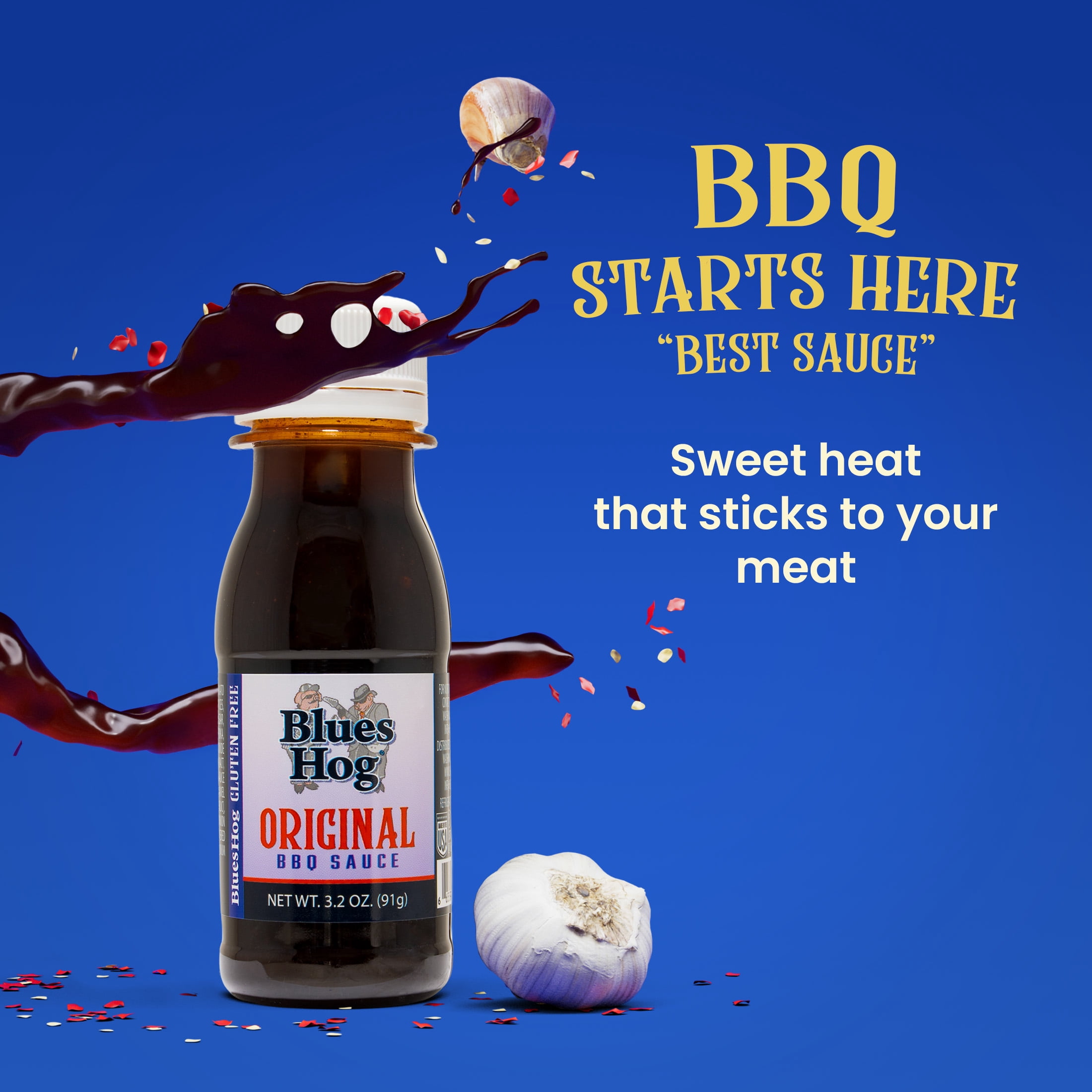Blues Hog Original BBQ Sauce, 3.2 oz.