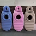 thumbnail image 4 of Inflatable Pregnancy Pillow Convenient Gift With Belly Hole Maternity Pillow Pink, 4 of 4
