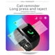 thumbnail image 3 of Q11 Pantalla a color grande Deportes Pulsera impermeable Monitor de ritmo cardíaco durante el sueño Reloj inteligente (vino tinto, 3 of 8