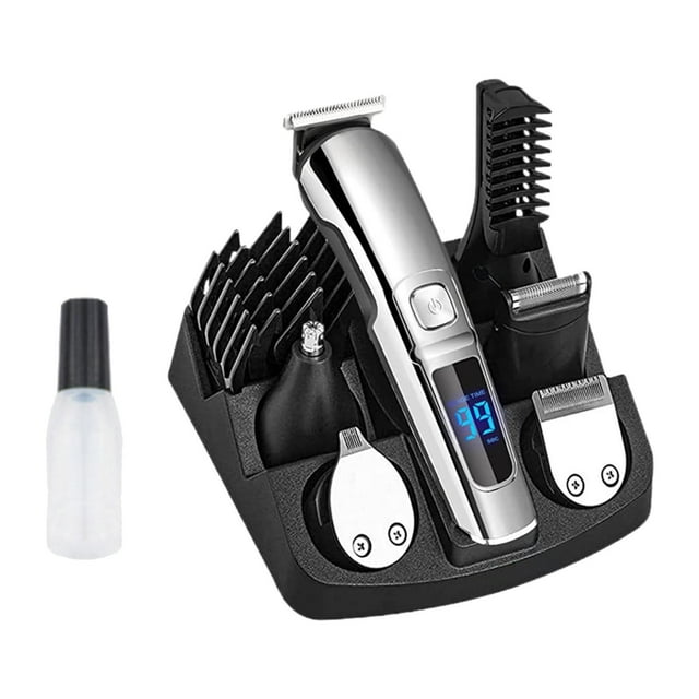 Recortadora de barba, cortadora de cabello, recargable, impermeable, profesional, cortadora de cabello inalámbrica, cortadora de cabello para el