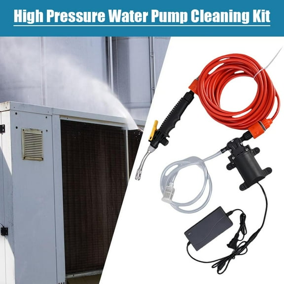 QHUDLV Portable Pressure Washer - Electric High Pressure Water Pump for Home and Car