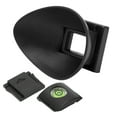 thumbnail image 4 of Loewten Camera Viewfinder Eyecup,22mm Rubber Viewfinder Eyecup With Top Cold Shoe Cover Spirit Level For 5D2 5D 6D Camera,Viewfinder Eyecup, 4 of 8