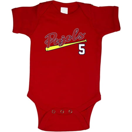 

Cardinals Albert Pujols Logo Baby 1 Piece