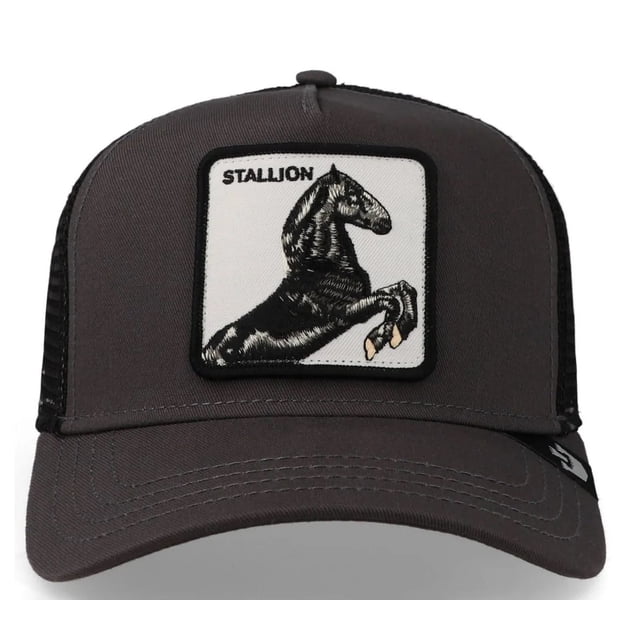 GORRA GOORIN BROS 1010393 THE STALLION GRIS UNITALLA
