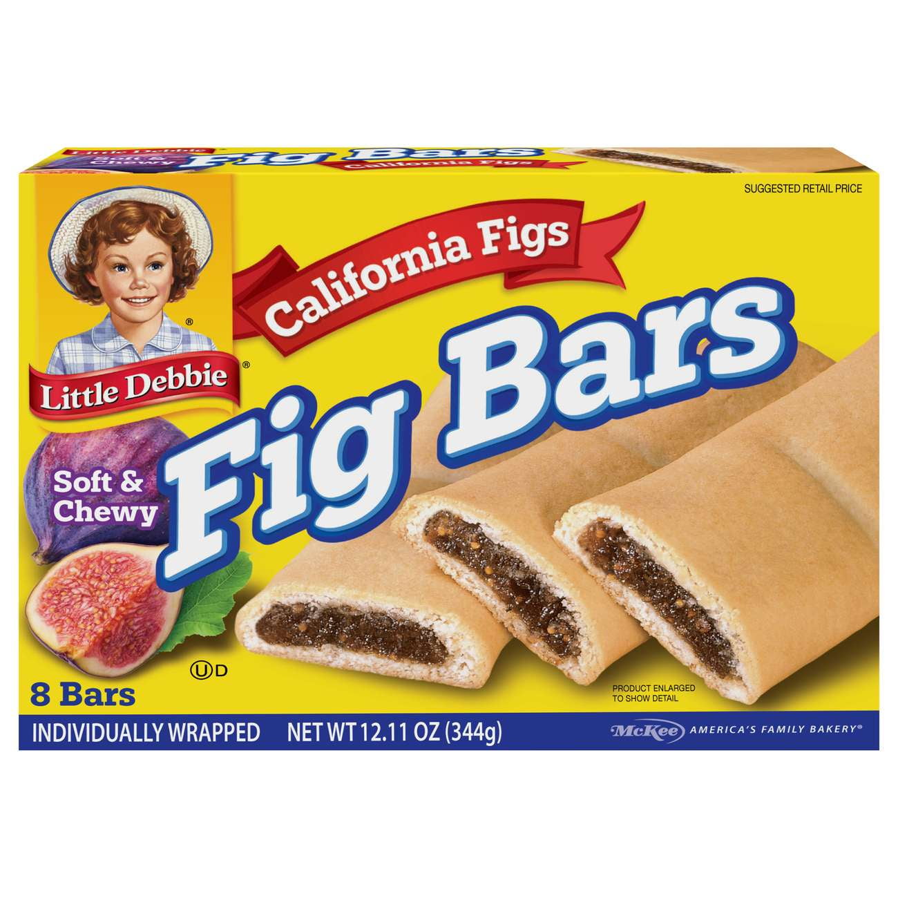 Little Debbie Nutty Buddy Snack Bars, 12 ct pack of 3