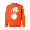 thumbnail image 1 of Awkward Styles Hipster Santa Sweater Christmas Sweatshirt Hipster Santa Claus with Glasses Christmas Sweater Modern Santa Christmas Sweatshirt for Men and for Women Hipster Holiday Sweatshirt, 1 of 5