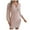 Pink, variant on Kaemgyyd Women's Crochet Knitted Sweater Dress Long Sleeve V Neck Pencil Mini Dress Basic Bodycon Trendy Fall Winter Outfit