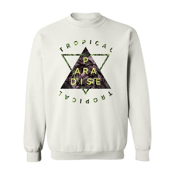 Tropical  Sweatshirt Men -Image by Shutterstock, Male Medium