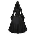 thumbnail image 2 of Jsaierl Halloween Costumes for Women Vintage Medieval Victorian Goth Maxi Dresses Cosplay Costumes Party Steampunk Ball Gown Renaissance Dress, 2 of 5