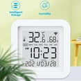 thumbnail image 4 of Methold Sensor de temperatura y humedad asistente de voz higrómetro preciso hogar dormitorio sala de estar Hotel dormitorio termómetro Electrónica, 4 of 6