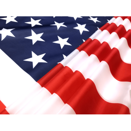 - 3x5 Foot American Flag Double Stitched Us Flag with Brass Grommets | 3 by 5 Foot Flag Premium Indoor Outdoor Polyester Banner Usa Flag