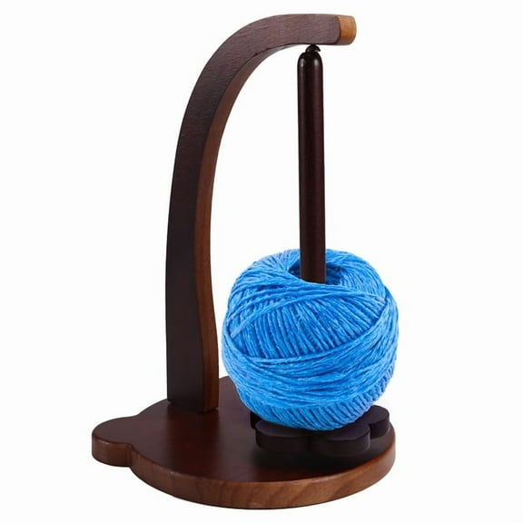 Wooden Rotatable Bobbin Holder and High-Performance Magnetic Yarn Holder are Exquisite Gifts for Knitting Enthusiasts.