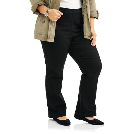 Petite Length - Just My Size Women's Plus-Size 4-Pocket Stretch Bootcut Jeans, Available in Regular and Petite Lengths
