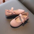 thumbnail image 5 of Shoes for Kids, Girl School Shoes, Toddler Girl Shoes, Girls Dress Shoes 2026 Side Bow Mary Janes Scalloped Princess Party Flats Footwear for Little Kids Child Toddler, Pink US-11C/EU-27, 5 of 9