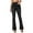 Black, variant on Kaemgyyd Bell Bottom Jeans for Women Stretchy High Waisted Flare Denim Pants Trendy Button Wide Leg Bootcut Pants with Pocket