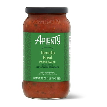 2X - Aplenty Tomato Basil Pasta Sauce, 23 Oz