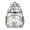 Grey-84, variant on Ethereal Goth Students Backpack with Astral Moon and Sunburst Star Print, Dark Celestial Art Pattern, Durable and Spacious for and Travel