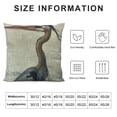 thumbnail image 5 of Chilfamy Throw Pillow Covers Blue Heron Double Sided Decorative Pillows Cushion Cover for Couch Sofa Outdoor White, 5 of 5