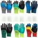 thumbnail image 4 of Guantes de protección laboral, guantes de látex con relieve, guantes de protección laboral, resistentes al desgaste, antideslizantes, guantes de protección para trabajos en la obra, 4 of 4