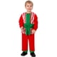 thumbnail image 3 of Disfraz de caja de regalo de Navidad para niños, camiseta de rayas con lazo, sombrero y pantalones, traje de caja de regalo de Navidad, disfraz de cosplay para niños y niñas, 3 of 3