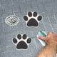 thumbnail image 4 of BRIGHTFUFU 10 pegatinas autoadhesivas para bañera con forma de pata, para suelo y pared., 4 of 8