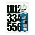 thumbnail image 4 of Chartpak Self-Adhesive Vinyl Numbers, 4" High, Black, 23 Per Pack (01193), 4 of 6