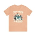 thumbnail image 2 of Snow Much to Read Snowman Reading Christmas Unisex Shirt, 2 of 6