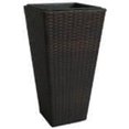 thumbnail image 1 of hometrends 14.17x14.17x27.56" Square Wicker Planter, 1 of 1