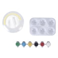 thumbnail image 4 of Acrylic Paint Set 6 Colors Easy to Use Complete Tools Macaron Painting Brush Set for Home Studio Art School, 4 of 9