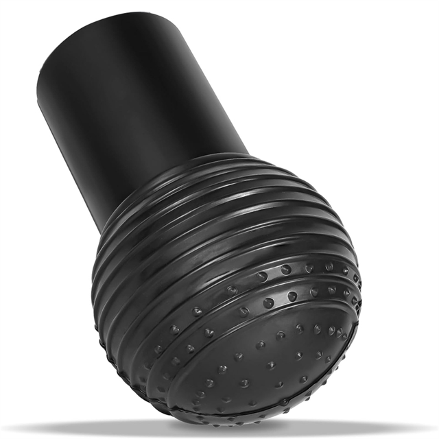 Attachment for Barbell, Fits 2 Inch Barbells, Rubber Barbell Cover Can Be Used for Push Presses, Rows, Rotations