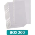 thumbnail image 2 of Poches Perforées A4, 100 Poches Poly, 2 of 5
