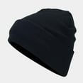 thumbnail image 3 of Prolriy Hat and Scarf Set for Women Scarf Gloves Hat Set for Teen Girls Women&Men Autumn Winter Warm Wool Hat Scarf Gloves Three Hats for Men Black1, 3 of 5