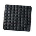thumbnail image 4 of Cojín de asiento de gel absorción de amortiguadores suaves diseño de panal de silla transpirable cojín para bancos de madera silla para el hogar, 4 of 8