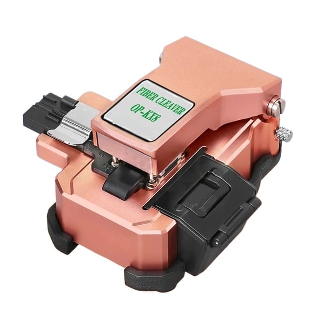 OP-KX8 Optical Fiber Cleaver Automatic Fiber Cleaver Cable Cutting FTTT Fiber Optic Knife Tools the same function with AUA-X8 ,Compact Body