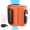 Orange, variant on Askmuse Portable Waist Fan Rechargeable,100 Levels Personal Cooling Fan with Flashlight,Hands-Free Belt Clip Fan,Outdoor Work,Travel,Camping,Gifts for Men and Women