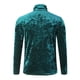 thumbnail image 4 of pstuiky camisa de manga larga para hombre, Camisa de gamuza de cuello alto ajustada de color sólido para hombre, top de manga larga con cuello alto camisetas de hombre m, 4 of 5